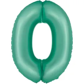 balon-foliowy-cyfra-0-mietowy-matowy-godan-30-dgt