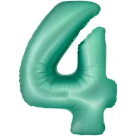 balon-foliowy-cyfra-4-mietowy-matowy-godan-30-dgt