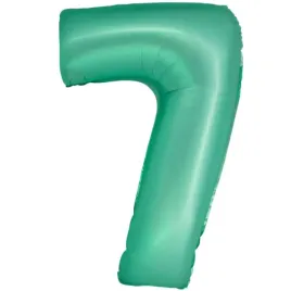 balon-foliowy-cyfra-7-mietowy-matowy-godan-30-dgt