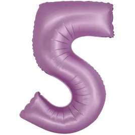 balon-foliowy-cyfra-5-lawendowy-matowy-godan-30-dgt