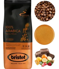 bristot-arabica-kawa-mielona-250g