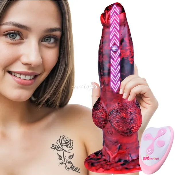 Posuwisty Penis Analny Na Pilota, Wibrator, Sex Dildo Wibrujące
