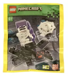 zestaw-lego-minecraft-minifigure-polybag-spider-and-skeleton-662307