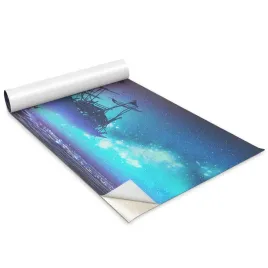 nowoczesna-folia-meblowa-dziecko-w-lodce-na-tle-statku-100x50-cm