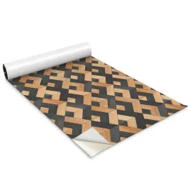 ozdobna-okleina-dekoracyjna-diy-wzor-symetryczne-deseczki-100-x-50-cm