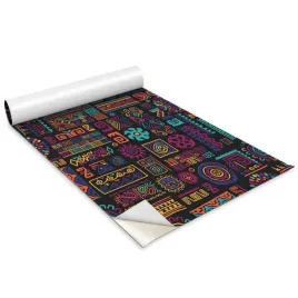 dekoracyjna-okleina-do-mebli-na-blat-azteckie-wzory-100x50-cm