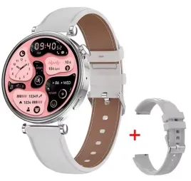 smartwatch-damski-sayberg-hk41-srebrny-na-bialym-pasku