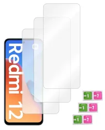 szklo-ochronne-do-xiaomi-redmi-12-4g-hartowane-szkielko-na-ekran-3-sztuki