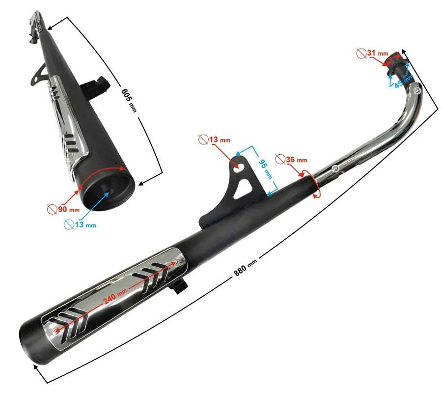 tlumik-do-motoroweru-ranger-classic-stan-nowy