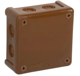 puszka-natynkowa-pusta-8-wlotow-viplast-vp-42-brazowa-ip55-98x98x42mm-042-0