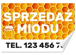 naklejka-sprzedaz-miodu-numer-telefonu-30x20-samoprzylepna