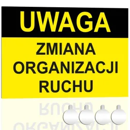 tabliczka-pcv-uwaga-zmiana-organizacji-ruchu-30x20-druk-uv-przylepce