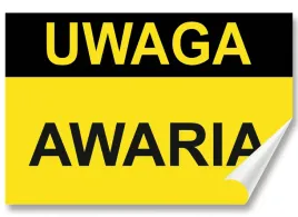 naklejka-ostrzegawcza-uwaga-awaria-30x20-samoprzylepna