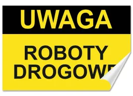 naklejka-uwaga-roboty-drogowe-30x20-samoprzylepna