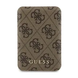 power-bank-indukcyjny-5000-mah-15w-guess-4g-leather-magsafe-brazowy