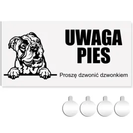 tabliczka-pcv-uwaga-pies-prosze-dzwonic-buldog-10x20-druk-uv-przylepce
