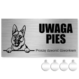 nierdzewna-tabliczka-uwaga-pies-owczarek-niemiecki-10x20-aluminium
