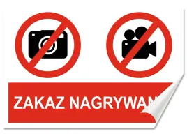 naklejka-zakaz-nagrywania-kamera-aparat-30x20-samoprzylepna