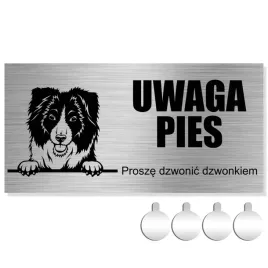 nierdzewna-tabliczka-uwaga-pies-prosze-dzwonic-border-collie-10x20aluminium