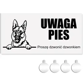 tabliczka-pcv-uwaga-pies-prosze-dzwonic-owczarek-10x20-druk-uv-przylepce