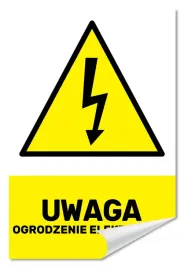 naklejka-uwaga-ogrodzenie-elektryczne-30x20-samoprzylepna