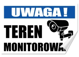 naklejka-uwaga-teren-monitorowany-kamera-30x20-samoprzylepna