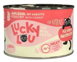 karma-dla-kociat-bez-sztucznych-dodatkow-lucky-lou-96percent-drob-i-bulion-200g