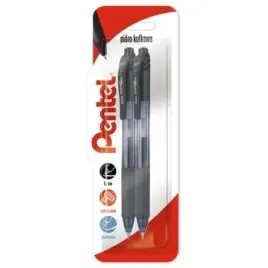 pentel-pioro-kulkowe-energel-07-mm-bl107-czarny-x-2-sztuki