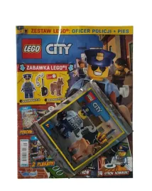 lego-magazyn-czasopismo-city-09-2021-oficer-policji-pies