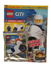 lego-magazyn-czasopismo-city-03-2021-oficer-policji-i-motocykl