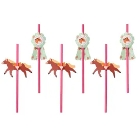 slomki-papierowe-konie-i-kotyliony-rozowy-partydeco-195-cm-6-szt