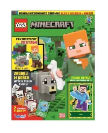 lego-magazyn-czasopismo-minecraft-05-2024-alex-z-wilkiem