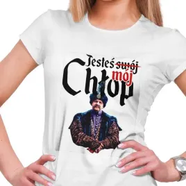 koszulka-damska-jestes-swoj-chlop-moj-chlop-1670-jan-pawel-xxl