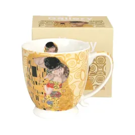 kubek-na-stopce-the-kiss-ecru-inspired-by-klimt