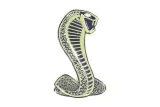 emblemat-znaczek-cobra-zlota