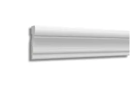 Zdjęcie produktu LISTWA ŚCIENNA BIAŁA SZTUKATERIA DEKORACYJNA TWARDA 52mm x 200mm