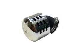 filtr-powietrza-stozek-chrom-38mm-lamany-45-z-oslona