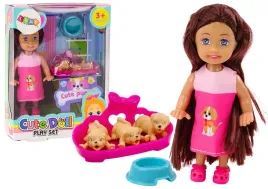 mini-laleczka-dlugie-wlosy-sukienka-trzy-pieski-legowisko