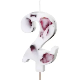 swieczka-na-tort-cyfra-2-platki-kwiatow-bialy-partydeco-8-cm
