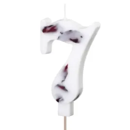swieczka-na-tort-cyfra-7-platki-kwiatow-bialy-partydeco-8-cm