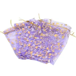 w239-10szt-woreczek-ozdobny-13x18cm-z-organzy-fioletowy-serca