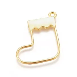 bez343-zawieszka-ramka-do-zywicy-skarpeta-christmas-26x33mm-zlota