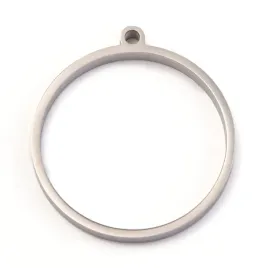 bez412-zawieszka-ramka-do-zywicy-kolo-28mm-stal-nierdzewna-srebrna