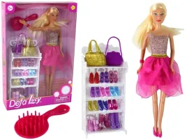 lalka-lucy-sukienka-rozowa-brokatowa-zestaw-buty