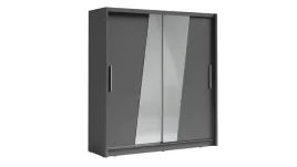 szafa-przesuwna-205-cm-2d-grafitowa-z-lustrem-garderoba-do-sypialni-bergamo