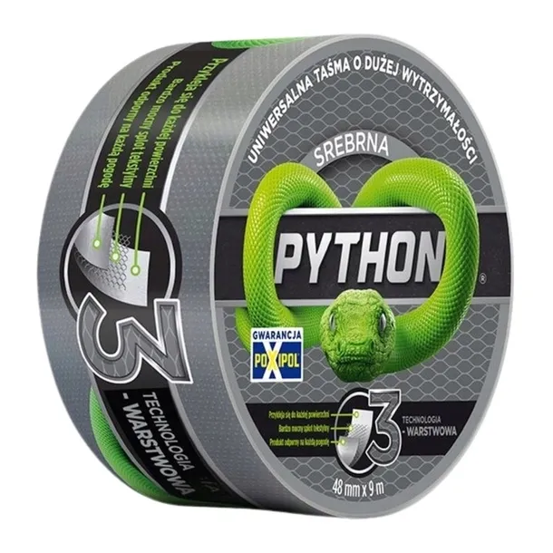 python-tasma-naprawcza-srebrna-48mm-x-9m-1-sztuka-stan-nowy
