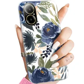 etui-do-realme-c67-4g-wzory-kwiaty-kwieciste-flower-obudowa-pokrowiec-case