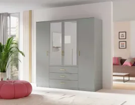 szafa-4d-szerokosc-200-cm-szara-duza-4-drzwiowa-lustro-3-szuflady