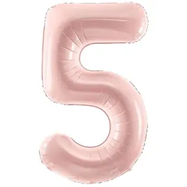 balon-foliowy-cyfra-5-pastel-rozowy-jasny-partydeco-34-dgt