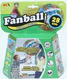 pilka-fanball-pilka-mozna-do-kolorowania-design-zielone-opakowanie-28-cm